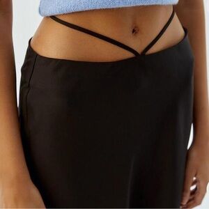 Musier Paris TAN Midi Skirt